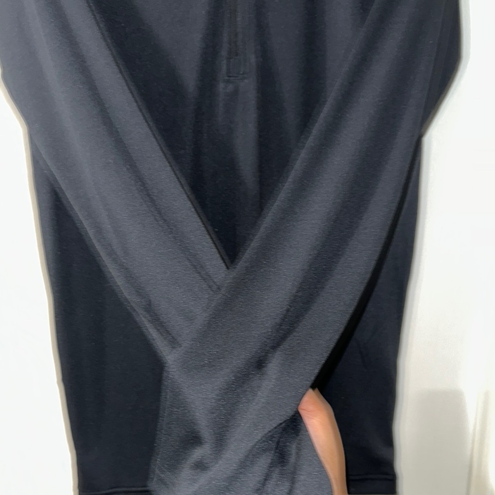 Under Armour - Youth Black Long Sleeve Pullover - Picture 3 of 4